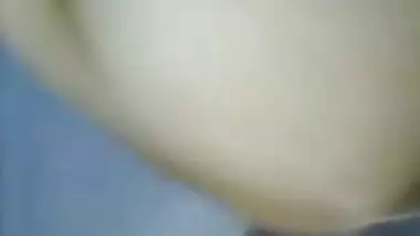 Village girl showing her little assets