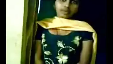 Village mature maid exposed her boobs on demand