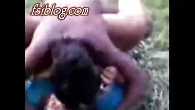 Desi village bhabi outdoor sex with neighbor