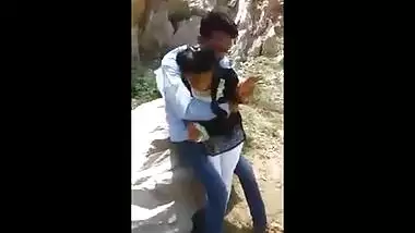 Desi mms sex scandal of South Indian college girlfriend