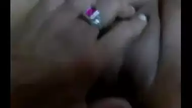Self shot home sex video of a young married couple