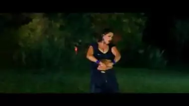 Mallu Sapna Hot Song in White Sharee