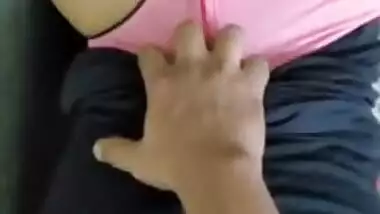 On my fours while I deepthroat his dirty cock