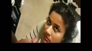 NRI girl asking to cum on her face