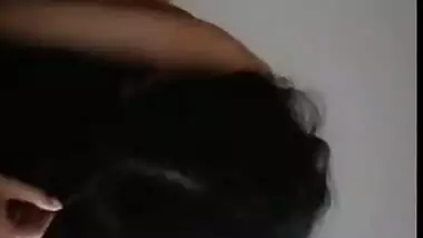 Riding XXX hidden cam video of lean desi lovers
