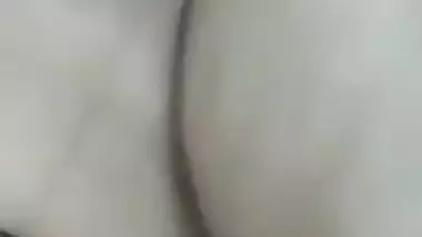 Beautiful girl showing